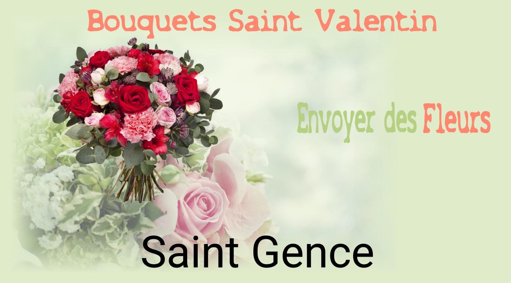 Roses de Saint-Valentin livrées à Saint-Gence